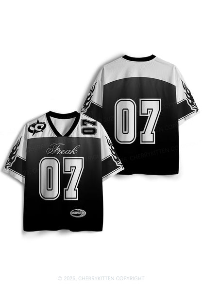 Custom Freak Y2K Mesh Jersey Shirts Cherrykitten