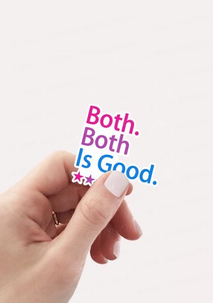Both Is Good Pride 1pc Y2K Sticker Cherrykitten