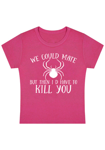 Curvy We Could Mate Baby Tee
