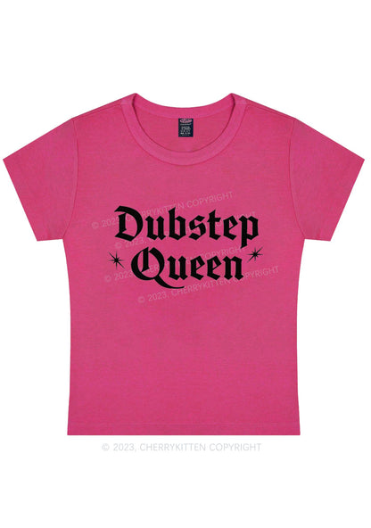 Dubstep Queen Y2K Baby Tee Cherrykitten