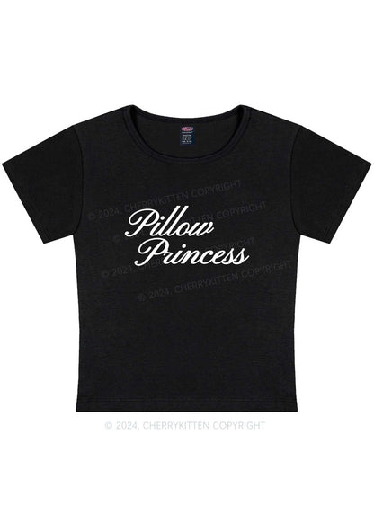Curvy Pillow Princess Y2K Baby Tee Cherrykitten