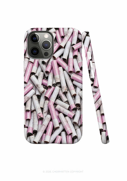 Pink White Cigarette Y2K Phone Case Cherrykitten