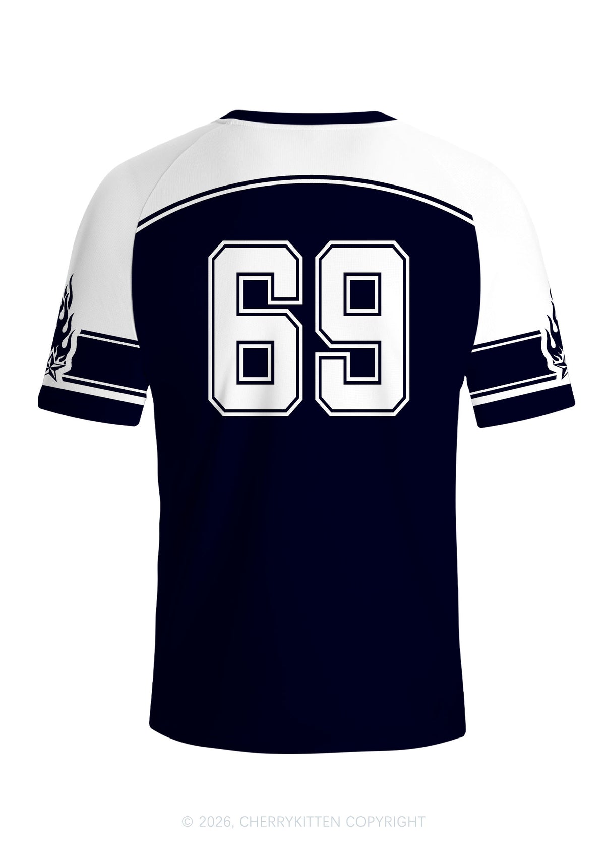Sadistic And Autistic Y2K Football Jersey Shirts Cherrykitten