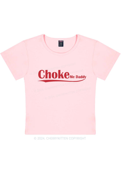 Choke Me Daddy Y2K Baby Tee Cherrykitten