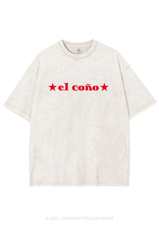 El Cono Y2K Shirts Washed Tee Cherrykitten