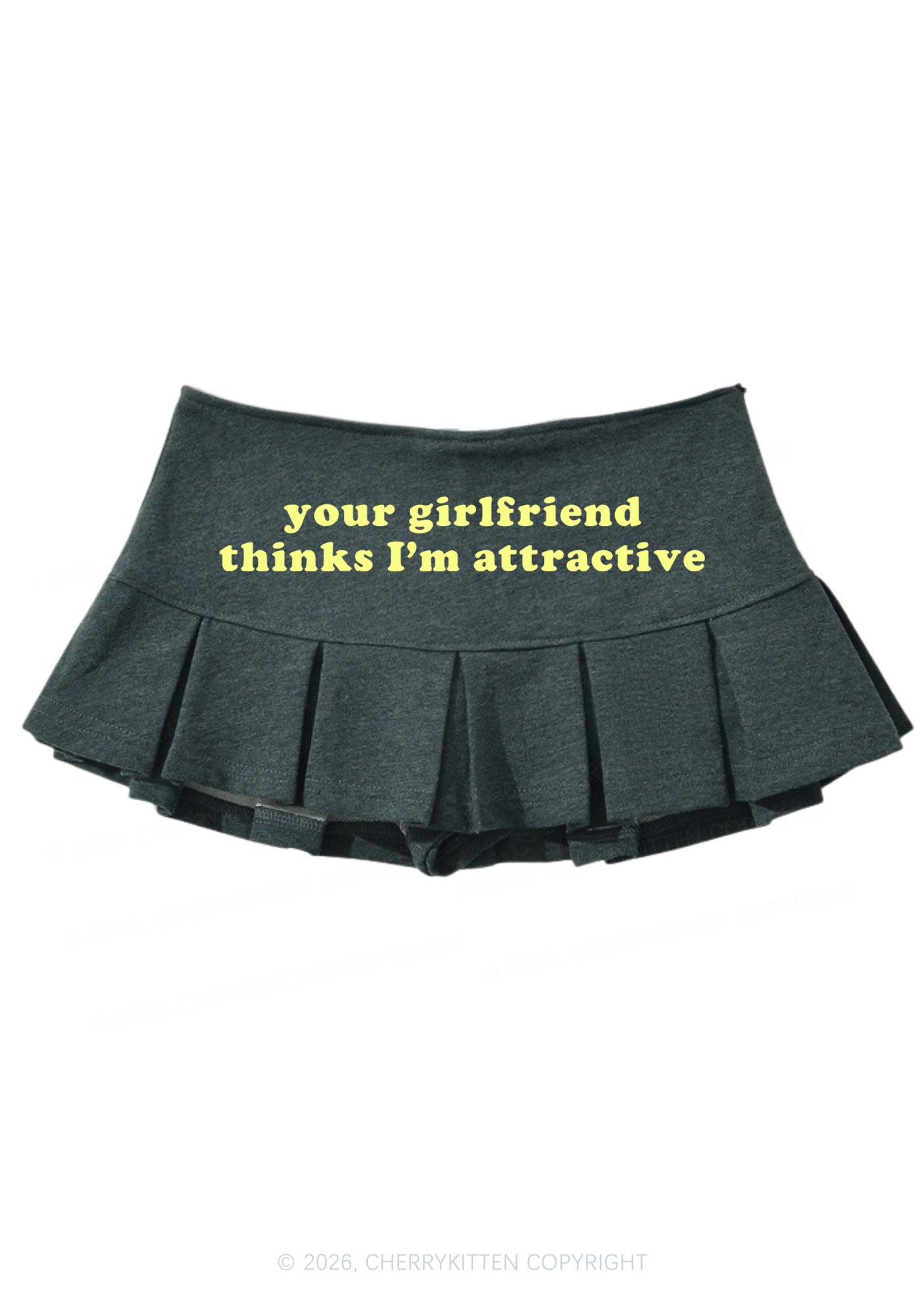 Im Attractive Pride Y2K Mini Pleated Skirts Cherrykitten