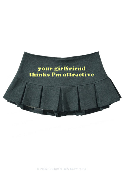 Im Attractive Pride Y2K Mini Pleated Skirts Cherrykitten