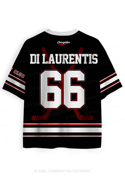 Hockey Player DL Y2K Sport Jersey Shirts Cherrykitten