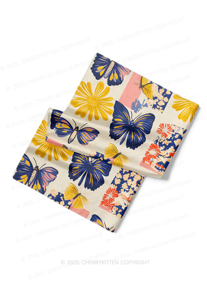Butterfly Art Y2K Square Bandana Cherrykitten