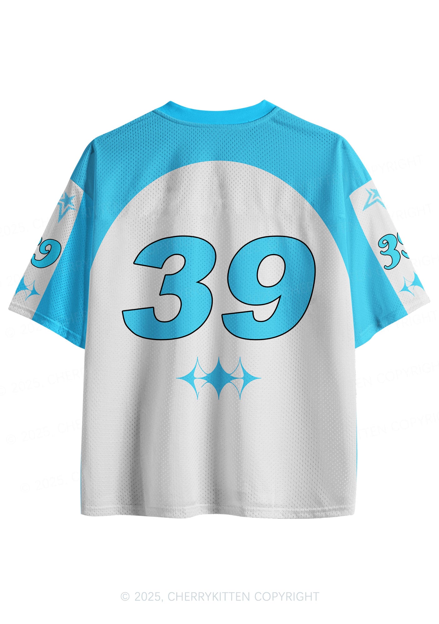 Custom Blue Rizz Em Tism Y2K Sport Jersey Shirts Cherrykitten