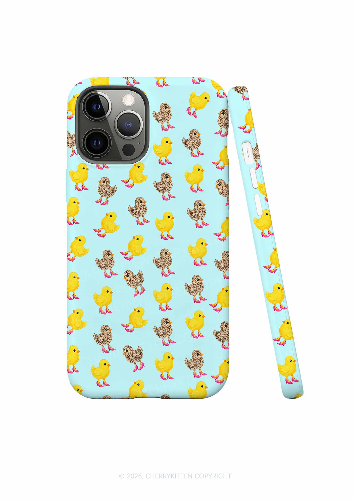 Chicks In Pink High Heels Y2K Phone Case Cherrykitten