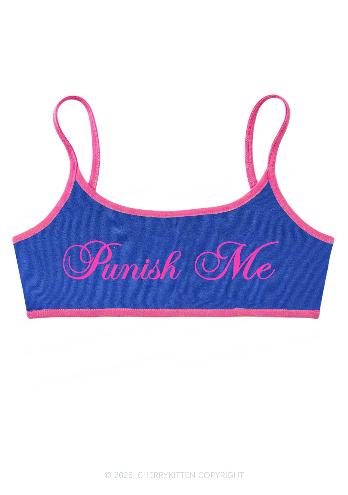 Punish Me Y2K Super Crop Cami Cherrykitten