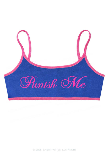Punish Me Y2K Super Crop Cami Cherrykitten