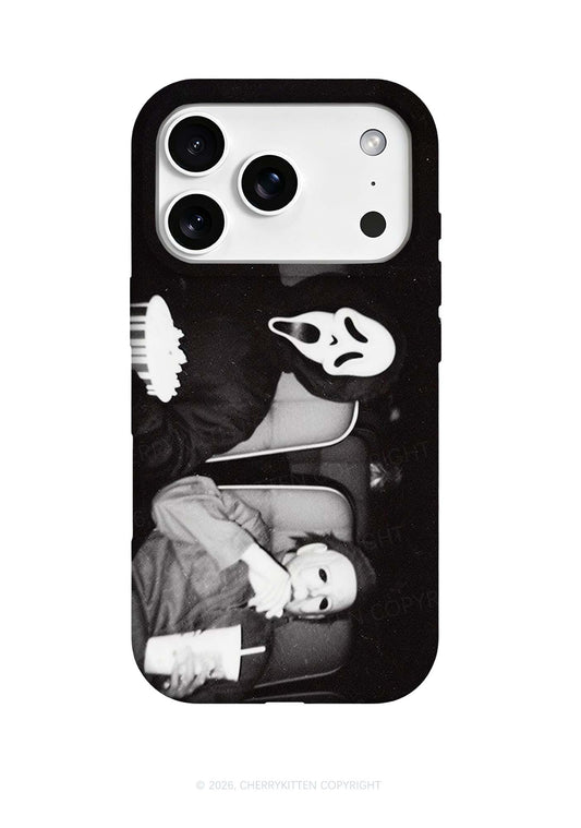 Halloween Watching Movie Y2K Phone Case Cherrykitten