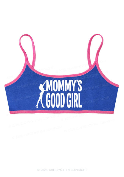 Mommys Good Girl Y2K Super Crop Cami Cherrykitten