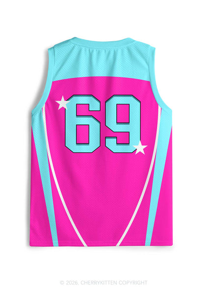 Hot Pink Homophobia Is Gay Pride Y2K Sport Jersey Tank Cherrykitten