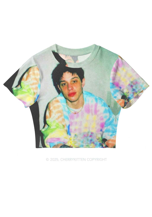 PD Y2K Mesh Crop Top Cherrykitten