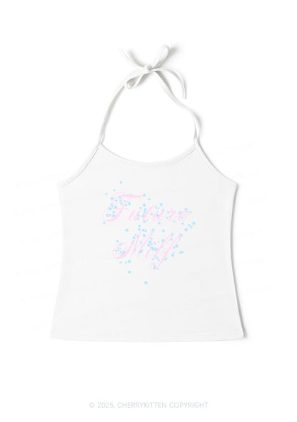Future Mxxf Y2K Halter Neck Cami Cherrykitten