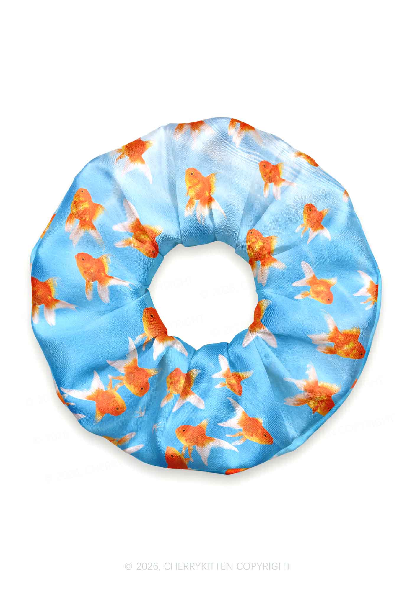Goldfish Y2K Hair Scrunchie Cherrykitten