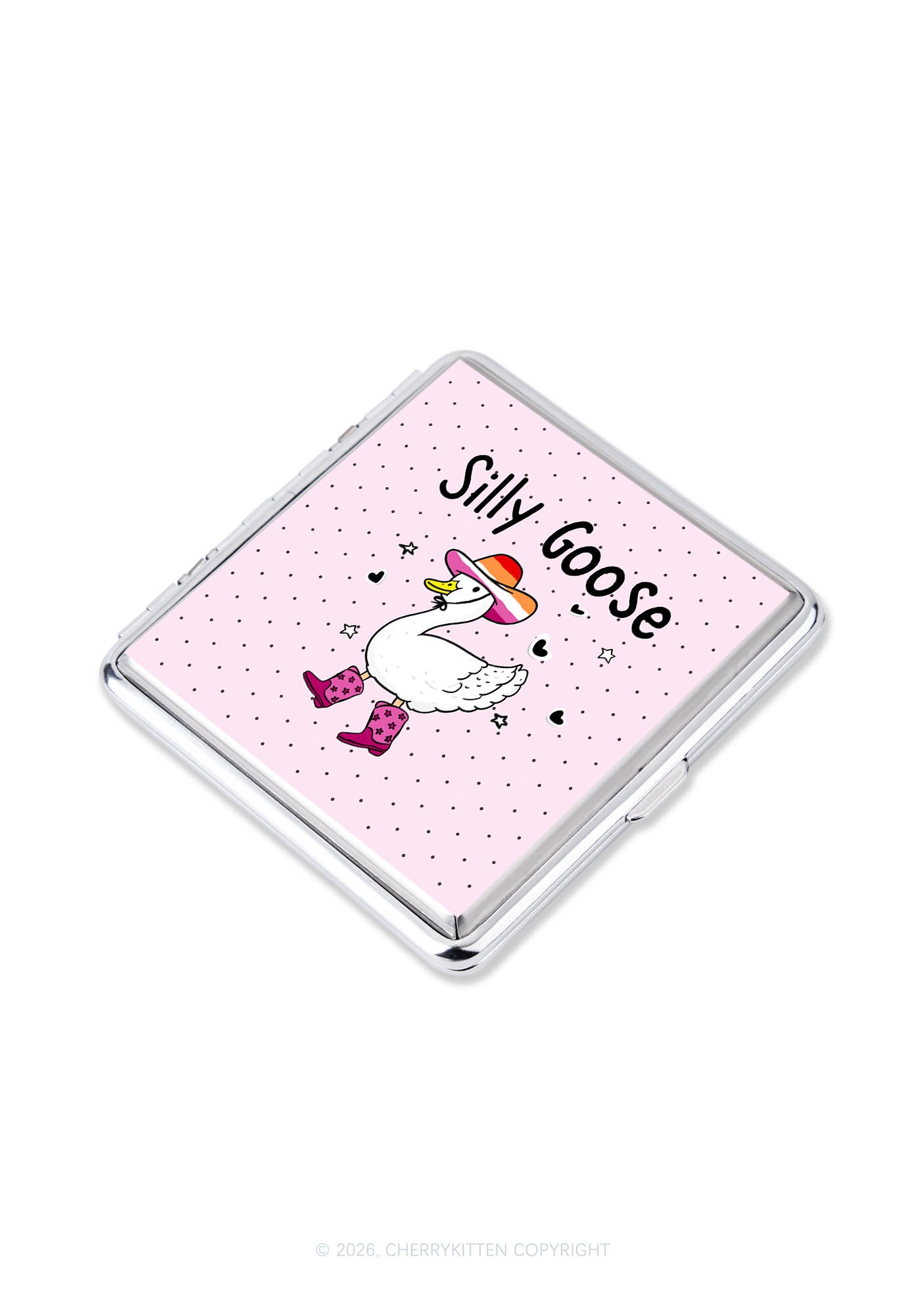 Lesbian Silly Goose Pride Y2K Cigarette Case Cherrykitten