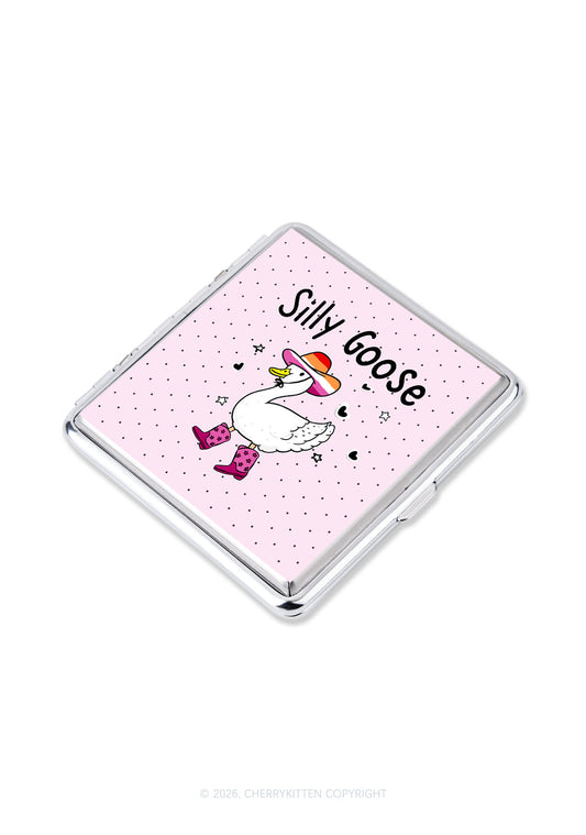 Lesbian Silly Goose Pride Y2K Cigarette Case Cherrykitten