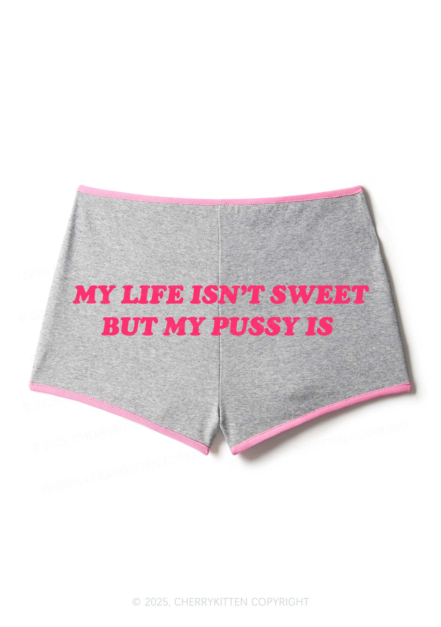 My Life Isnt Sweet Y2K Booty Shorts Cherrykitten