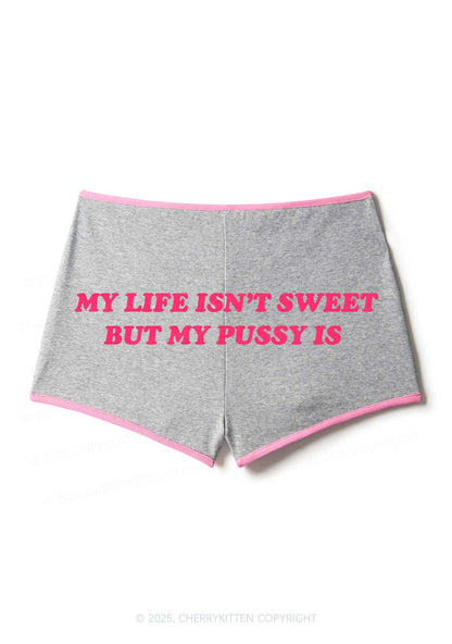 My Life Isnt Sweet Y2K Booty Shorts Cherrykitten