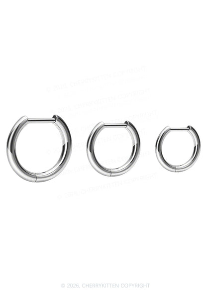 1pc Titanium Nose Ring Y2K Piercing Cherrykitten