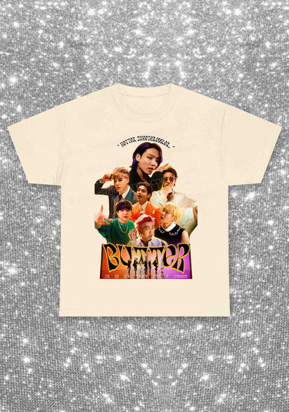 Hotter Bangtan Kpop Y2K Chunky Shirt Cherrykitten