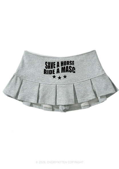 Ride A Masc Pride Y2K Mini Pleated Skirts Cherrykitten