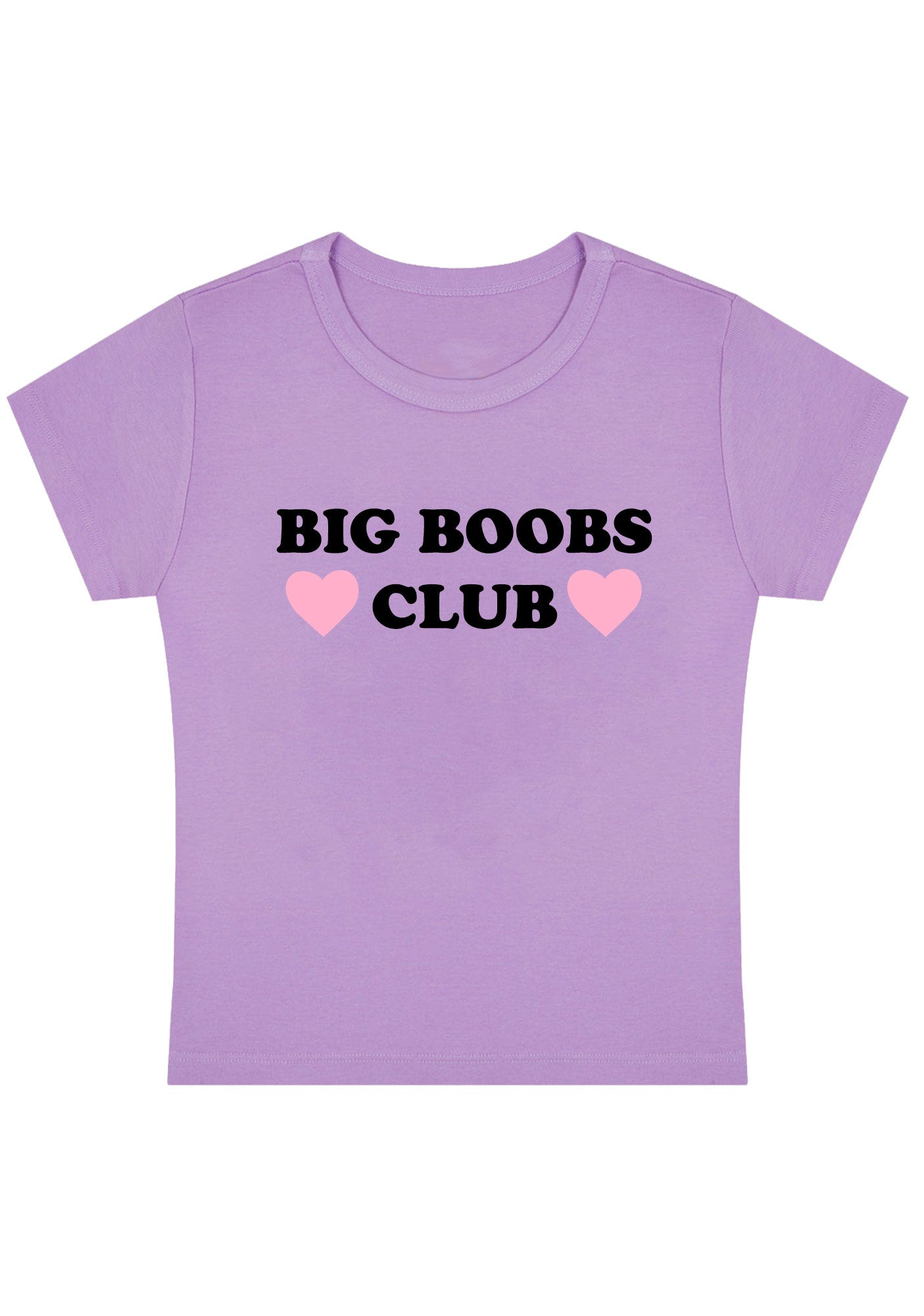 Curvy Big Bxxbs Club Baby Tee