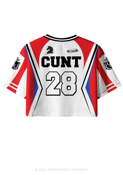 Custom Cxxt Pony Y2K Crop Sport Jersey Shirts Cherrykitten