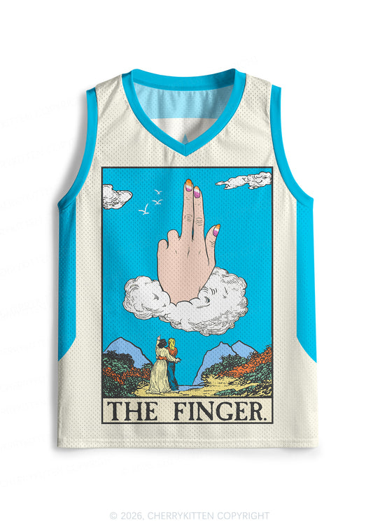 The Lesbians Finger Pride Y2K Sport Jersey Tank Cherrykitten