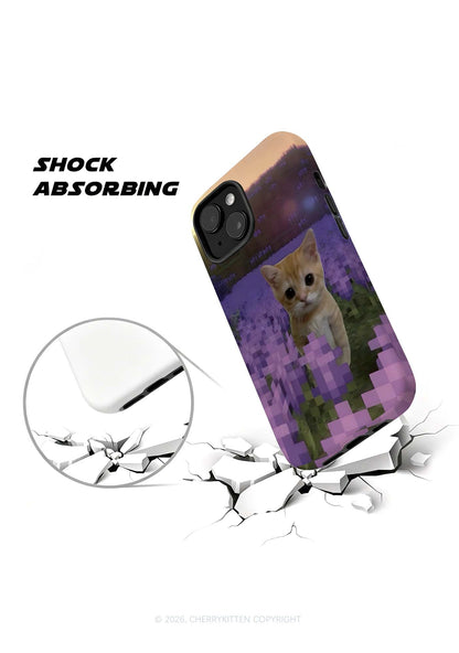Lavender Kitten Y2K Phone Case Cherrykitten