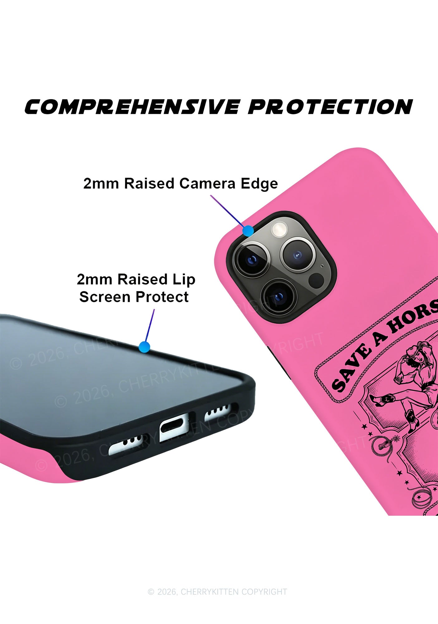 Ride A Cowgirl Pride Y2K Phone Case Cherrykitten