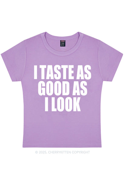 Curvy Taste Good Y2K Baby Tee Cherrykitten