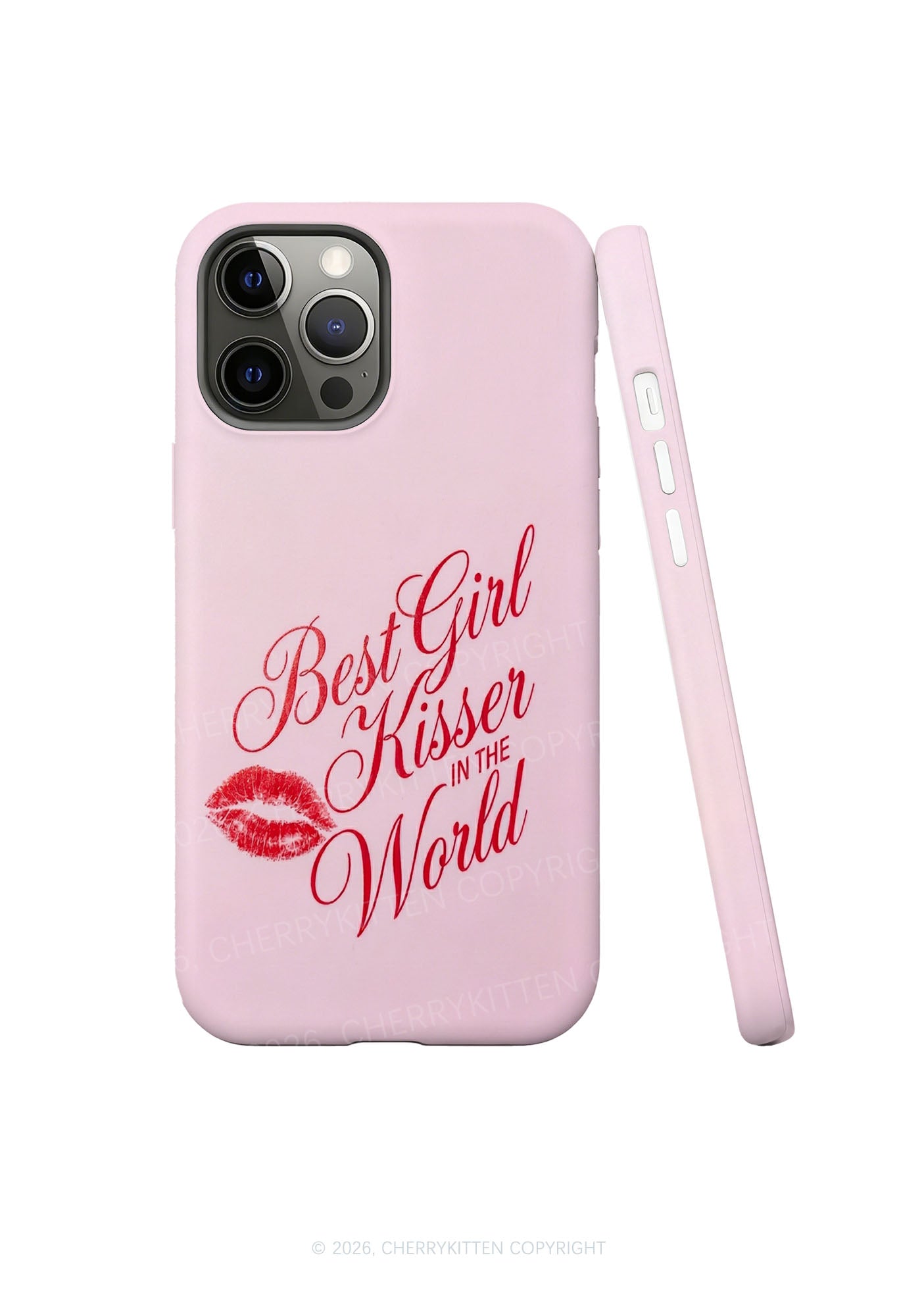 Best Girl Kisser Pride Y2K Phone Case Cherrykitten