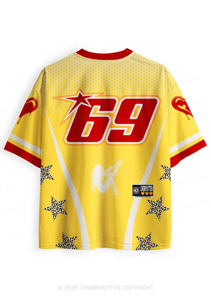 Never Met A Woman Pride Y2K Sport Jersey Shirts Cherrykitten