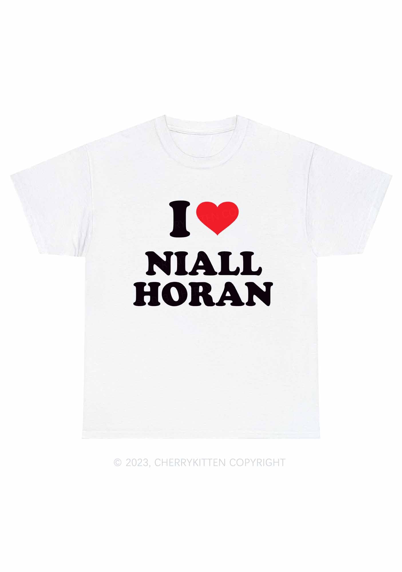 I Love NH Y2K Chunky Shirt Cherrykitten