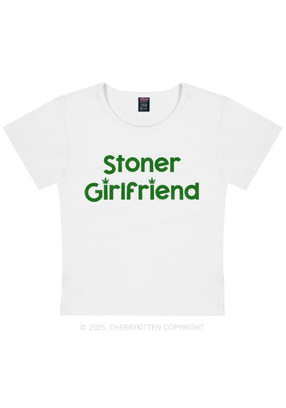 Curvy Stoner Girlfriend Y2K Baby Tee Cherrykitten