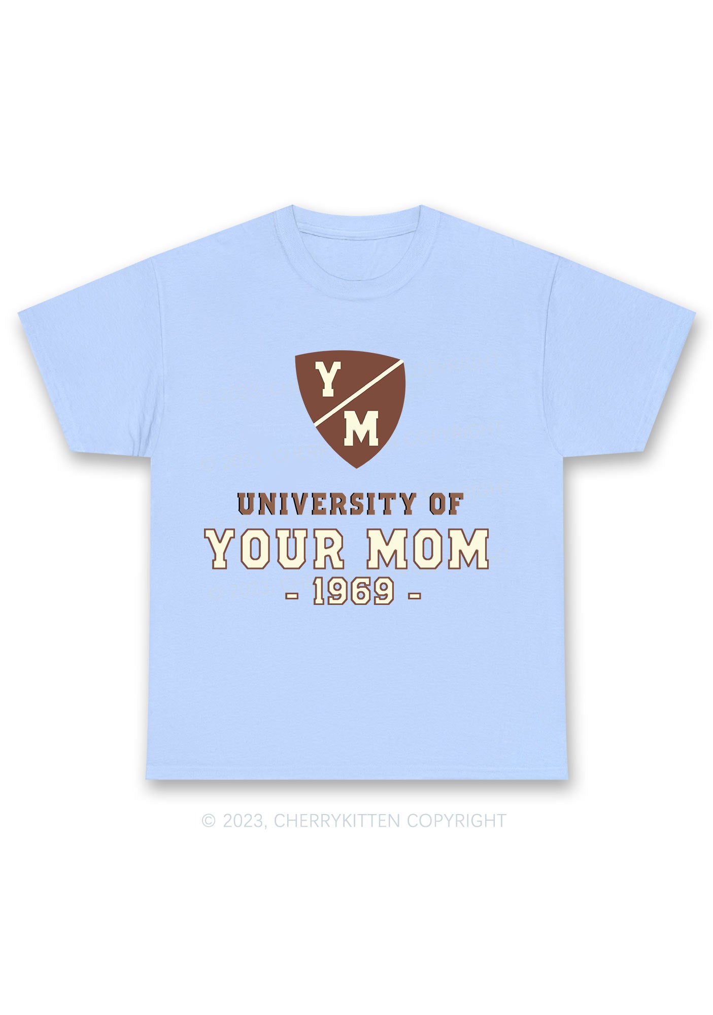 University Of Your Mom 1969 Chunky Shirt Cherrykitten
