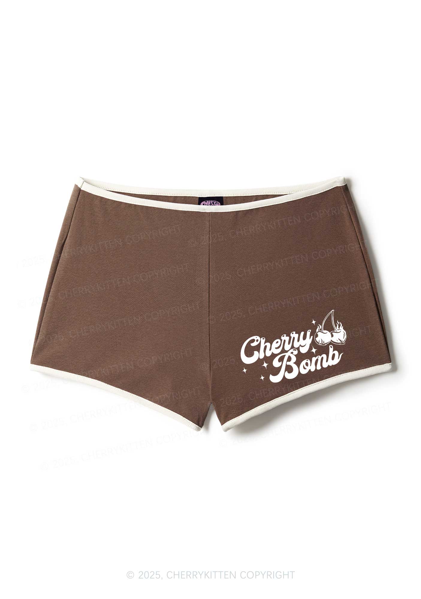Cherry Bomb Y2K Booty Shorts Cherrykitten