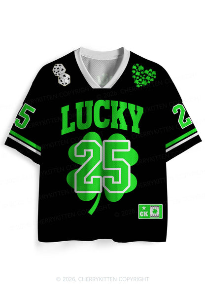 Custom Lucky Horseshoe St Patricks Y2K Sport Jersey Shirts Cherrykitten