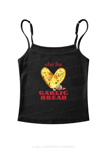 Slxt For Garlic Bread Y2K Spaghetti Strap Cami Cherrykitten