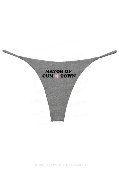 Mayor Of Come Town Y2K Bikini String Thong Cherrykitten
