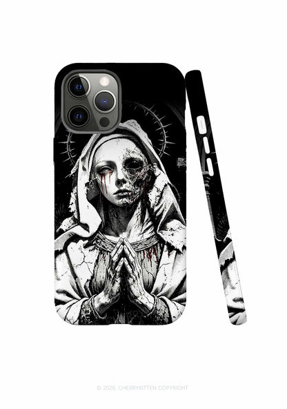 Halloween Decaying Prayer Figure Y2K Phone Case Cherrykitten