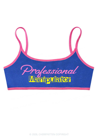 Professional Manipulator Y2K Super Crop Cami Cherrykitten