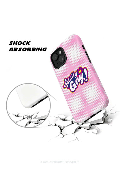 Totally Gay Pride Y2K Phone Case Cherrykitten