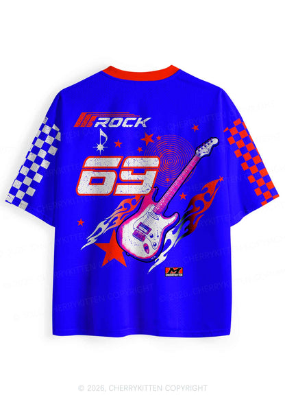 Support Rock Fxxk A Rockstar Y2K Sport Jersey Shirts Cherrykitten