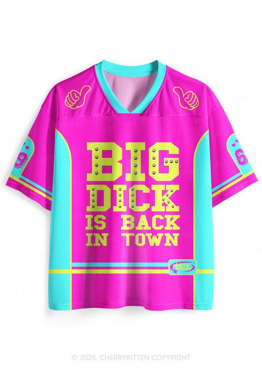 Big Is Back In Town Y2K Sport Jersey Shirts Cherrykitten